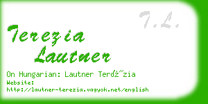 terezia lautner business card